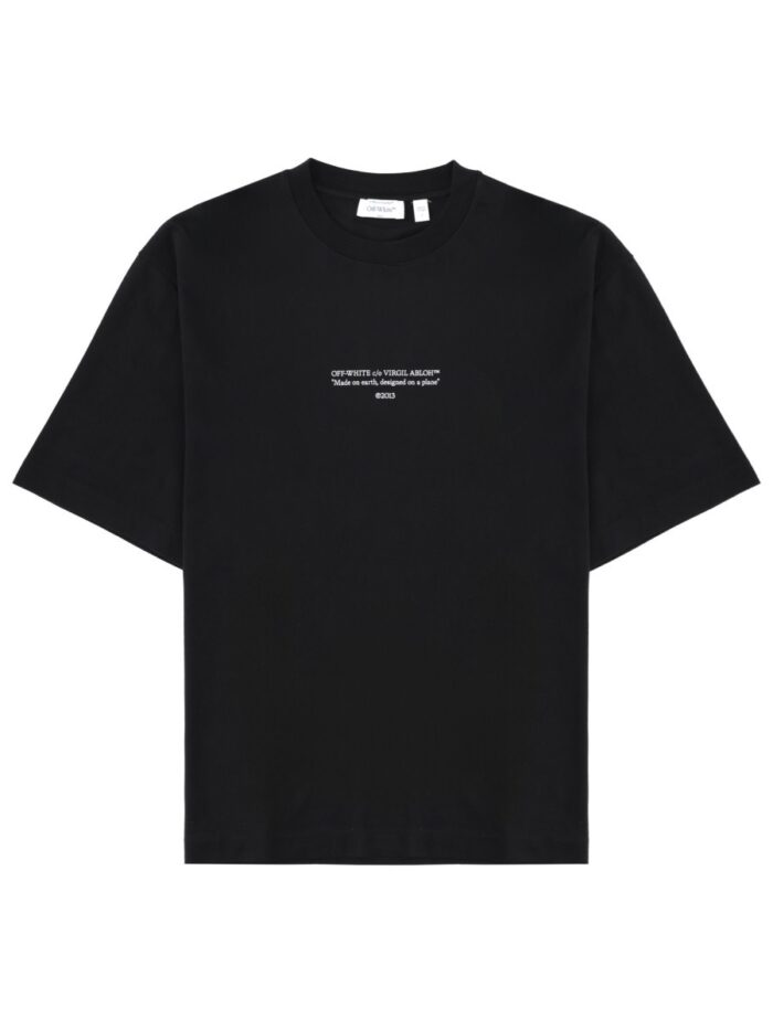 Off-white T-SHIRT CON LOGO