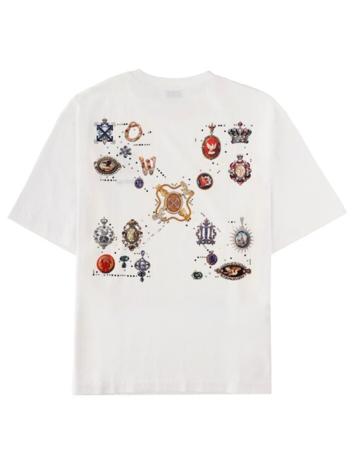 Off-white T-SHIRT CON LOGO