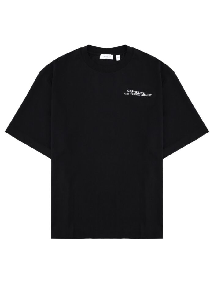 Off-white T-SHIRT CON LOGO