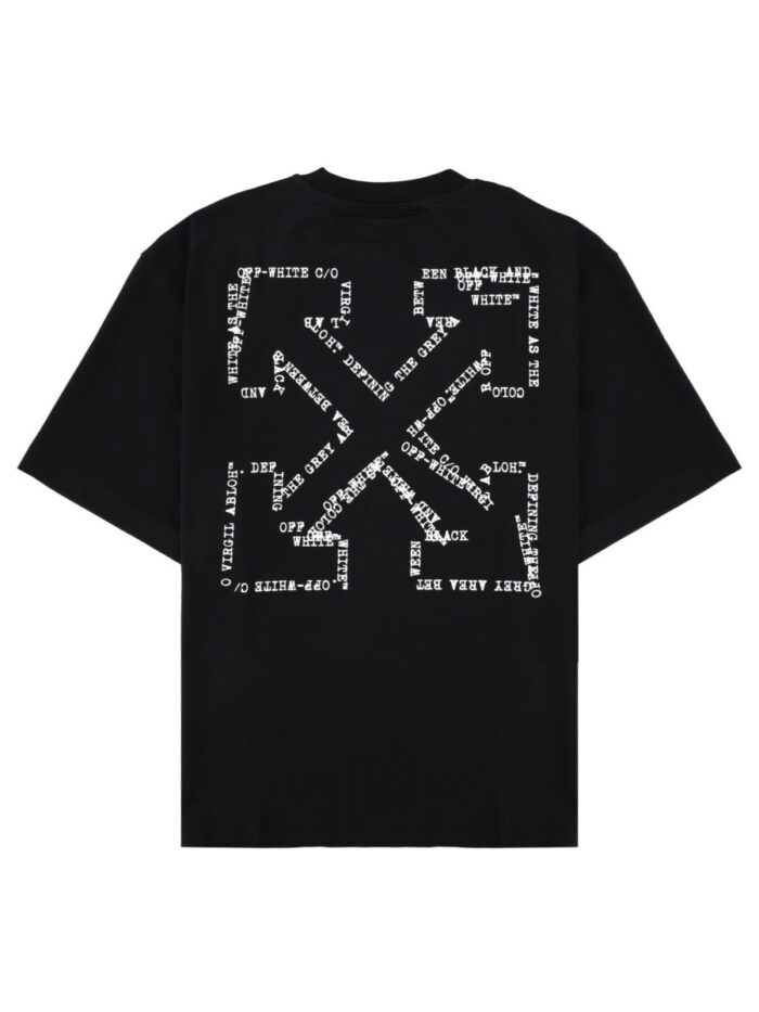Off-white T-SHIRT CON LOGO