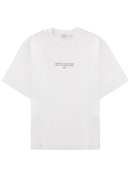 Off-white T-SHIRT CON LOGO
