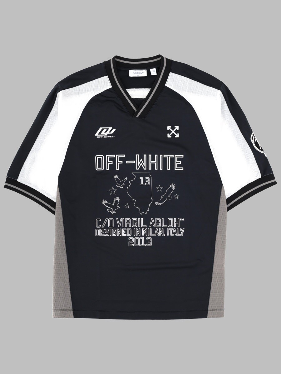 Off-white T-SHIRT "EAGLE TEAM SOCCER"