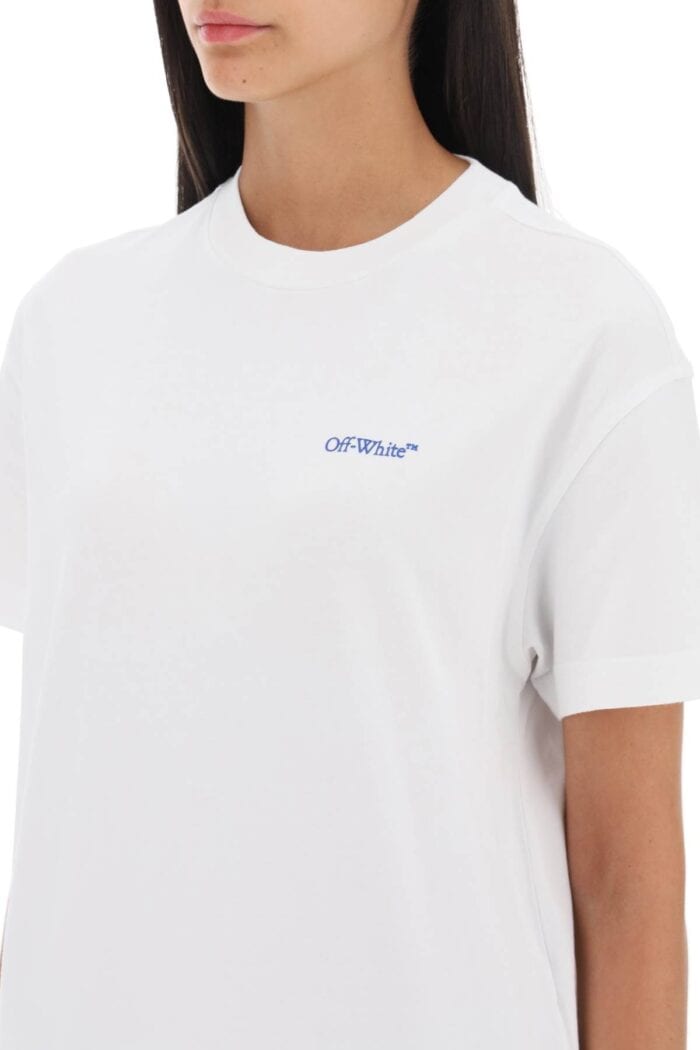 Off-white T-shirt With Back Embroidery