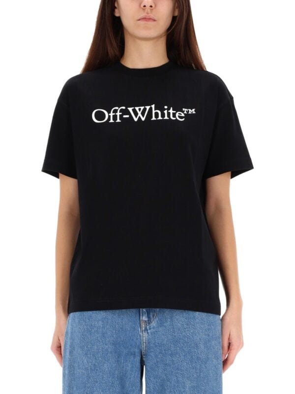 Off-white T-SHIRT WITH LOGO