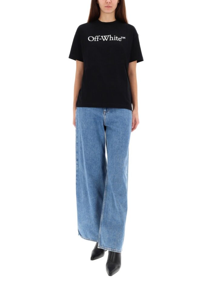 Off-white T-SHIRT WITH LOGO