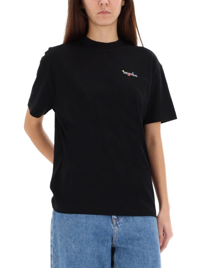 Off-white T-SHIRT WITH LOGO