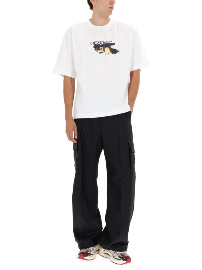 Off-white T-SHIRT WITH LOGO