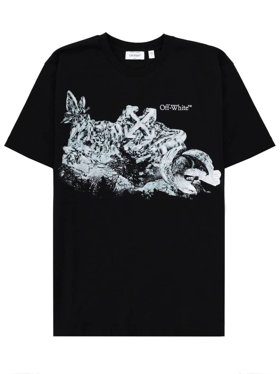 Off-white T-SHIRT WITH LOGO