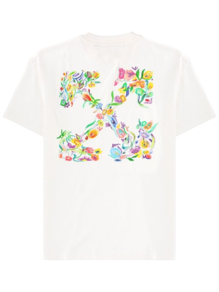 Off-white T-SHIRT WITH LOGO