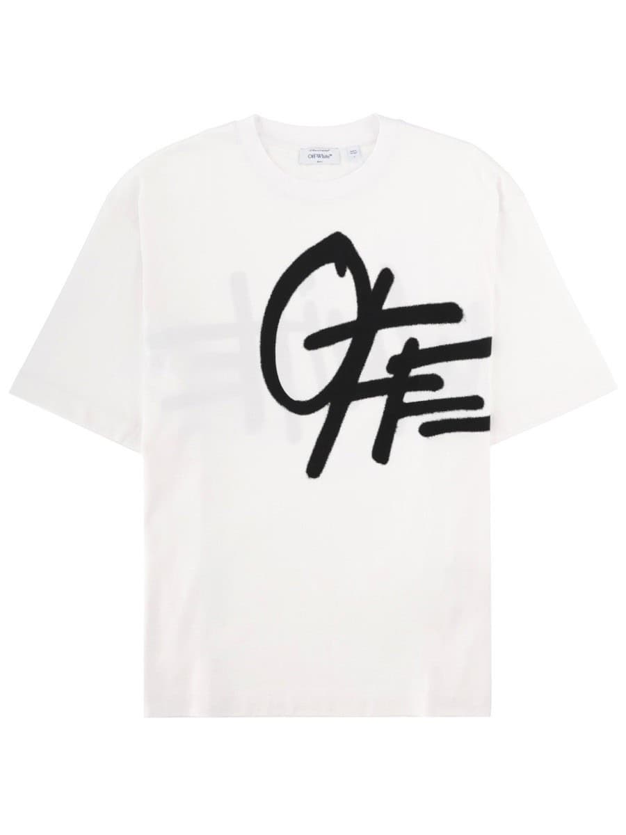 Off-white T-SHIRT WITH LOGO