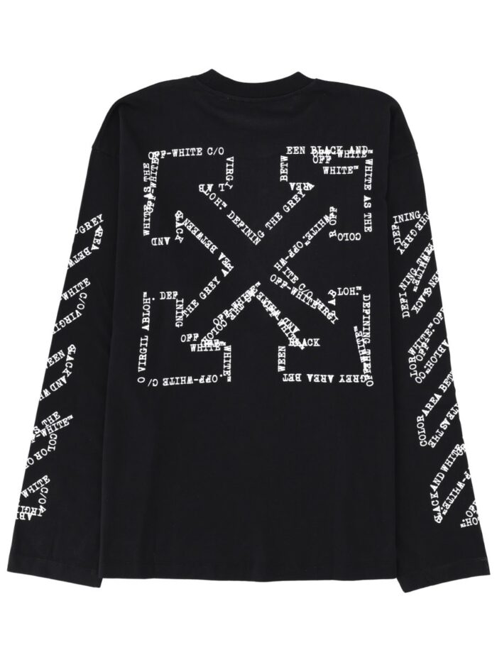 Off-white T-SHIRT WITH LOGO