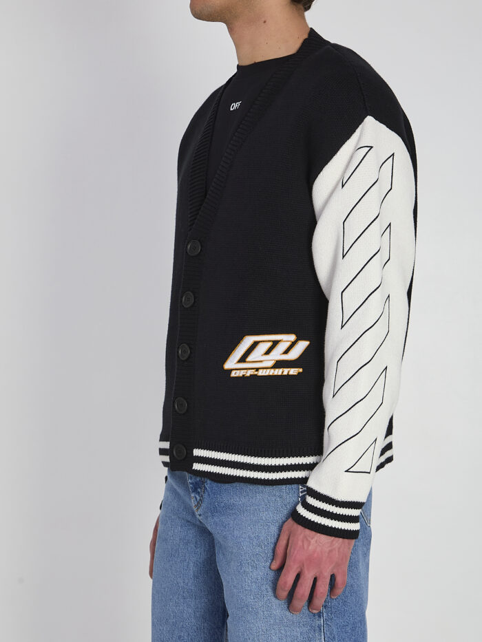 Off White Varsity cardigan