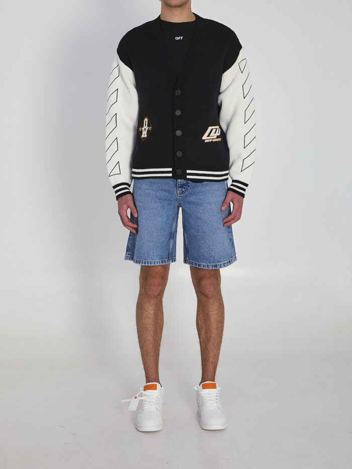 Off White Varsity cardigan