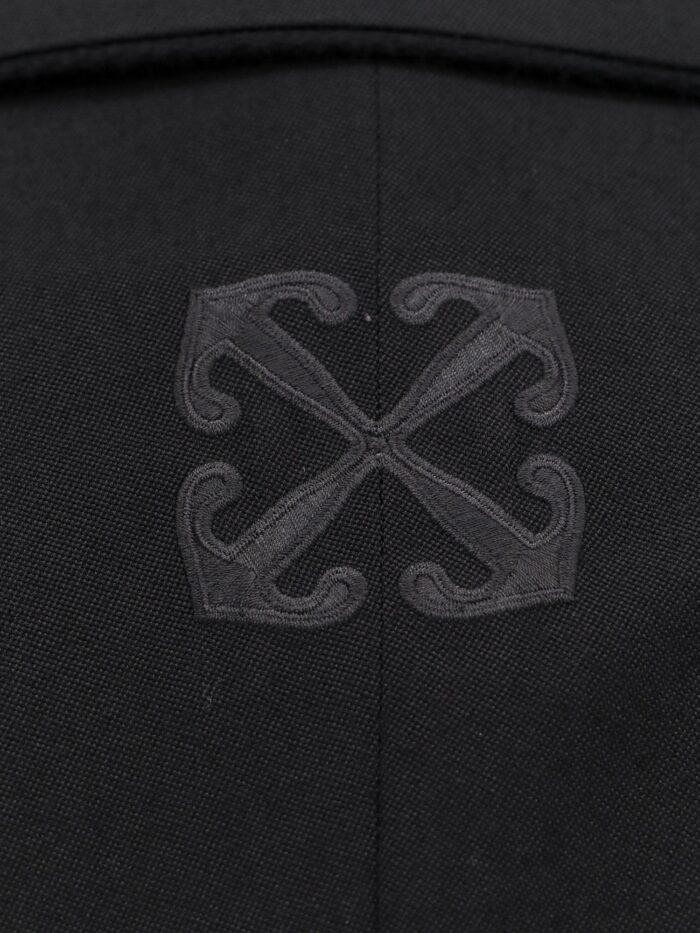 Off-White Virgin Wool Blazer With Off Patch