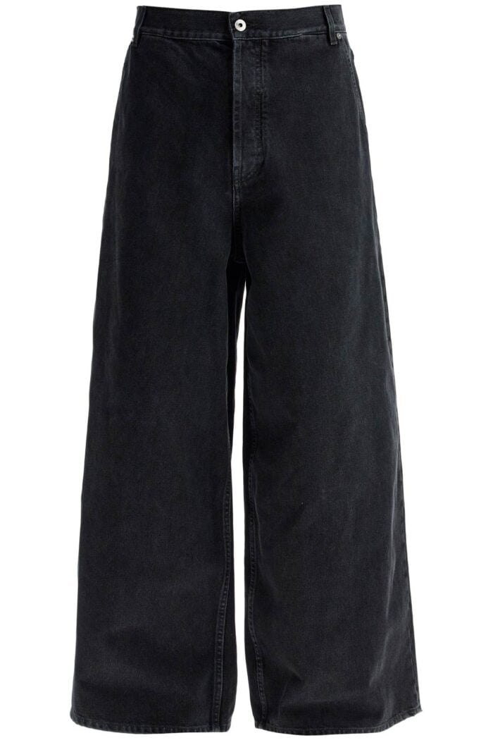 OFF-WHITE Wide Five-pocket Jeans With Spacious