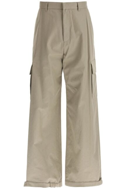 OFF-WHITE Wide-legged Cargo Pants With Ample Leg