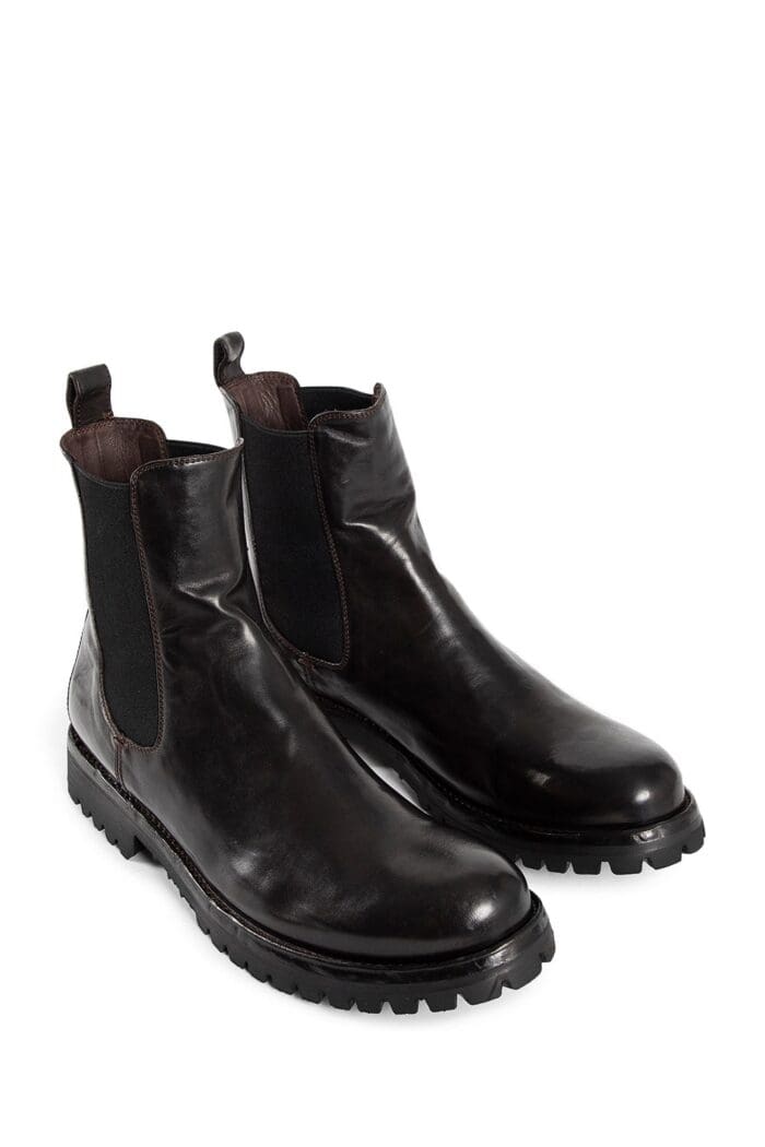 OFFICINE CREATIVE Ikonic 002 Leather Boots