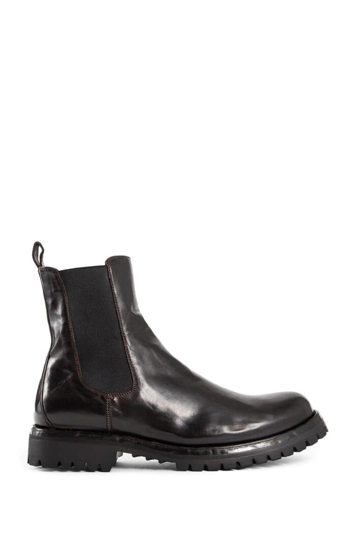 OFFICINE CREATIVE Ikonic 002 Leather Boots