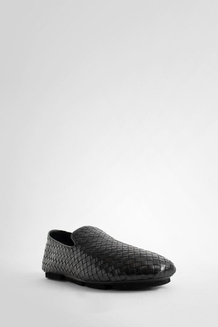 OFFICINE CREATIVE Woven Leather Loafers