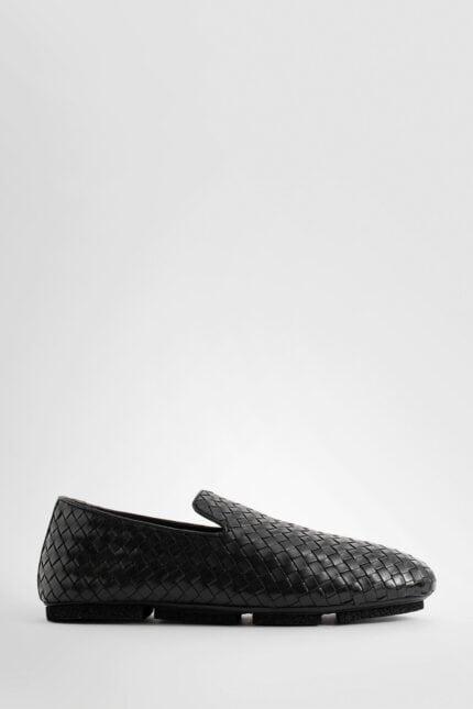 OFFICINE CREATIVE Woven Leather Loafers