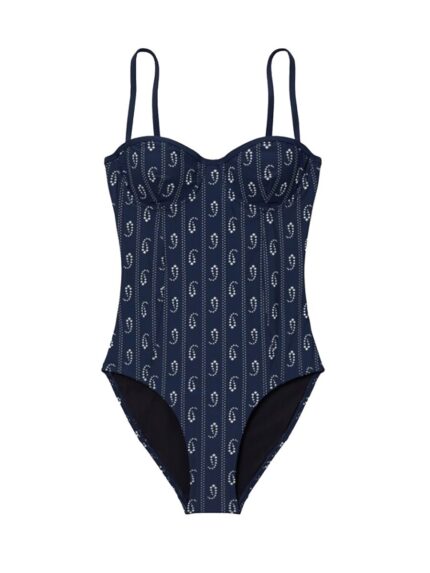 Tory Burch One Piece Swimsuit With "paisley" Print