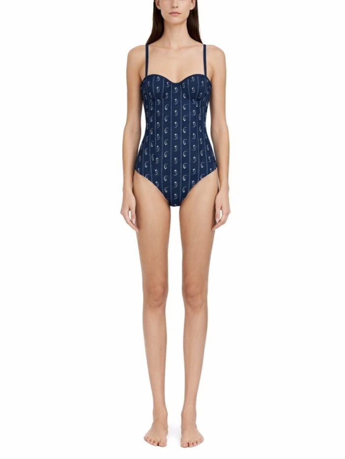 Tory Burch One Piece Swimsuit With "paisley" Print