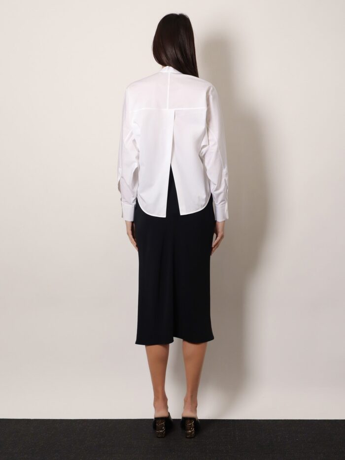 Givenchy Open Back Cotton Shirt