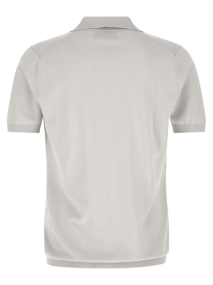 RIVIERA PROJECT Open Collar Polo Shirt