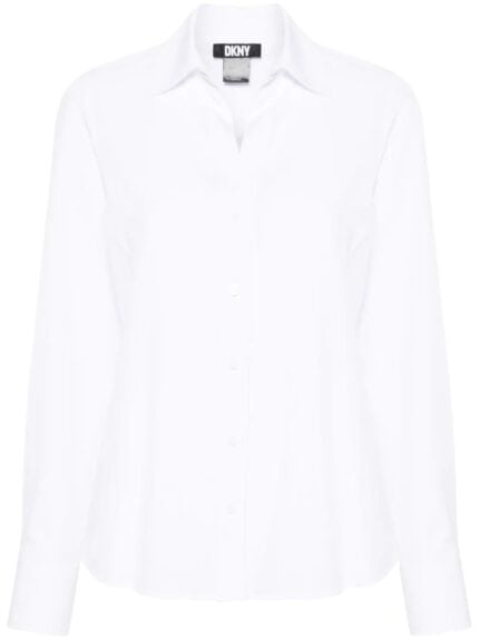 Open Neck Buttondown Shirt