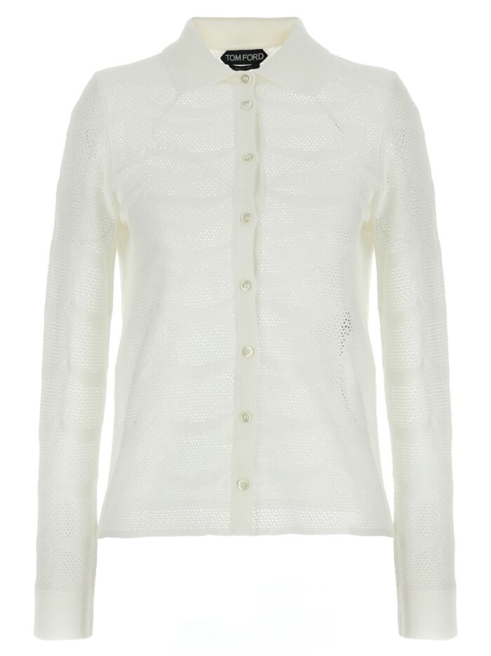 tom ford openwork cardigan TOM FORD Openwork Cardigan