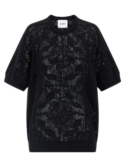 NUDE Openwork Cotton Sweater