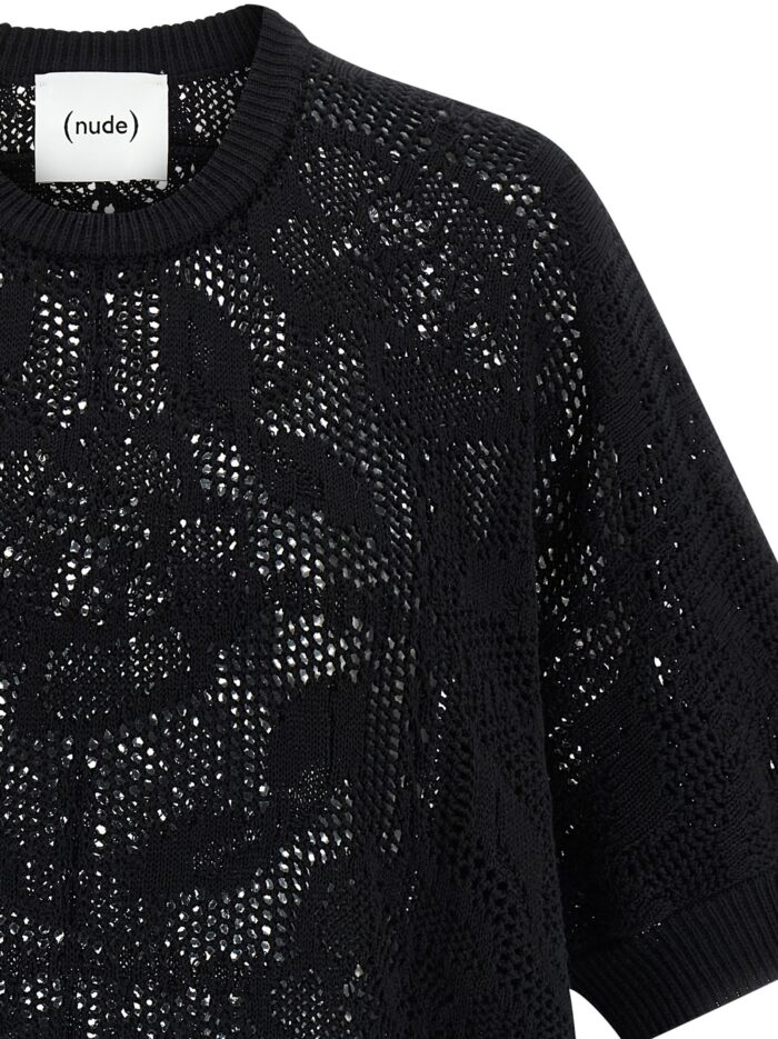NUDE Openwork Cotton Sweater