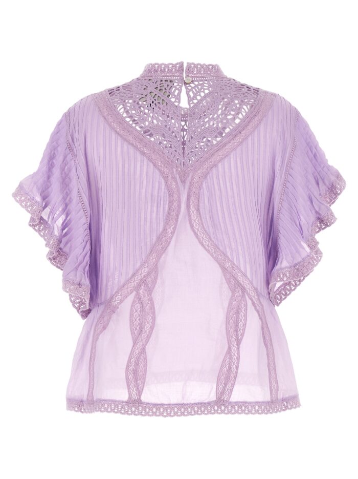 FARM RIO Openwork Detail Blouse