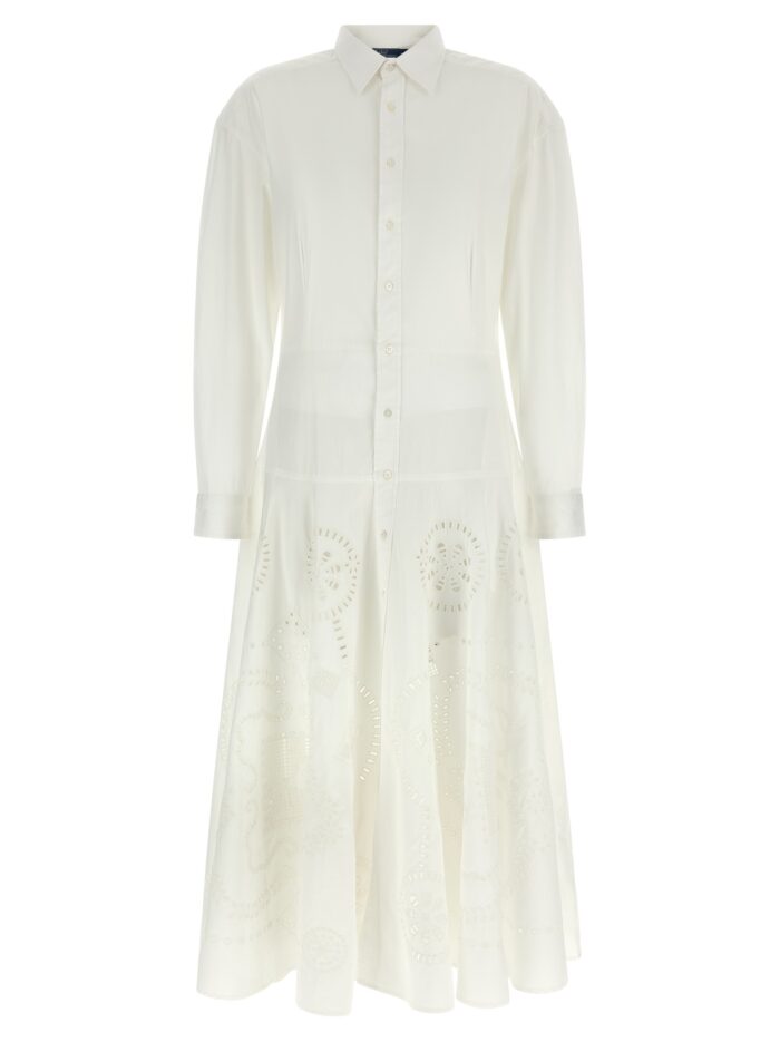 polo ralph lauren openwork embroidery dress Polo Ralph Lauren Openwork Embroidery Dress