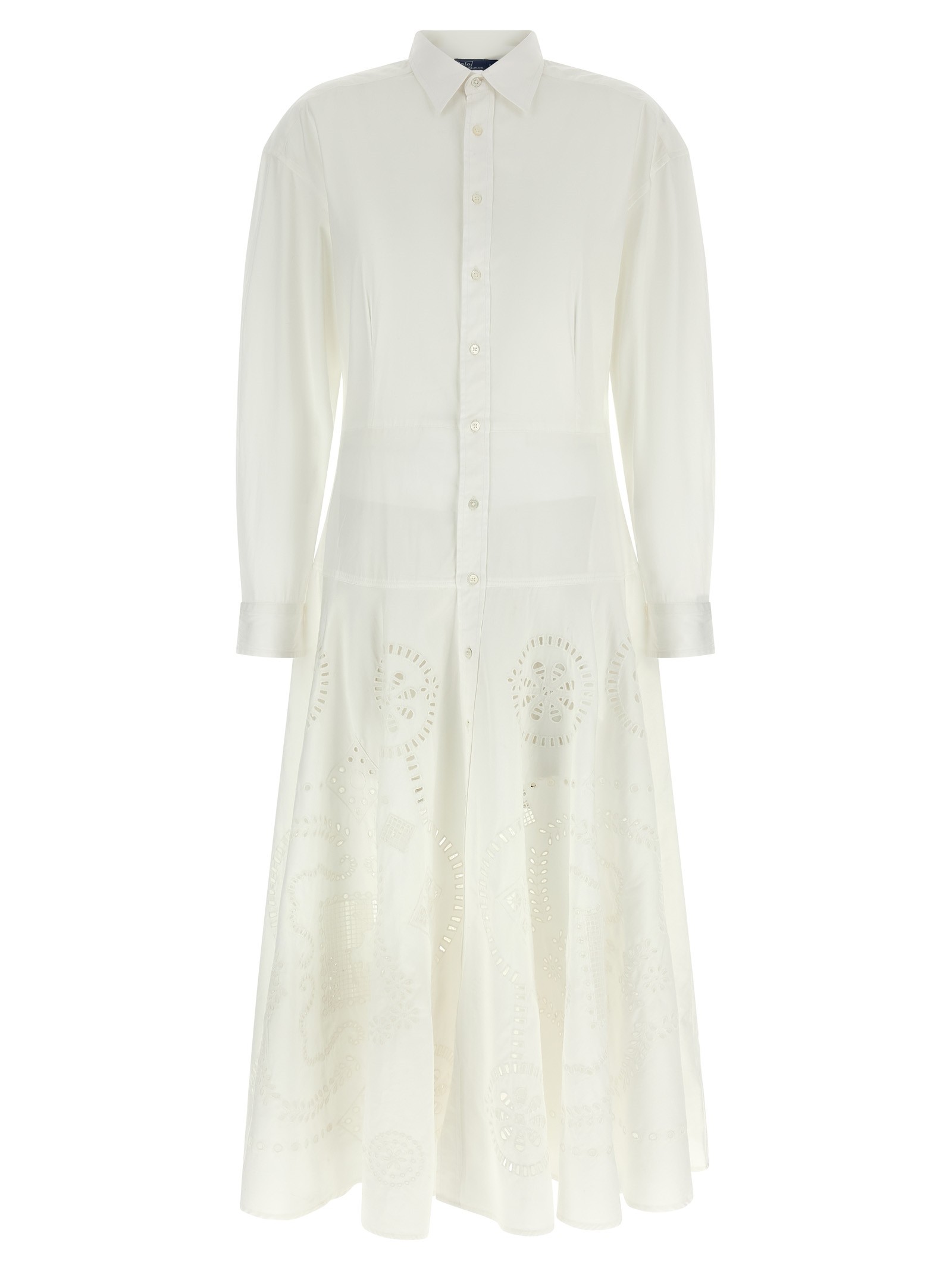 Polo Ralph Lauren Openwork Embroidery Dress