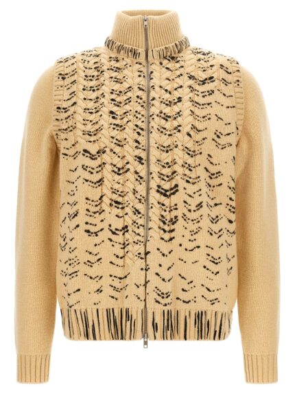 Maison Margiela Openwork Knit Cardigan
