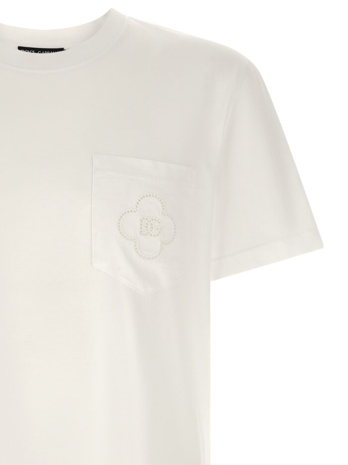 Dolce & Gabbana Openwork Logo T-shirt