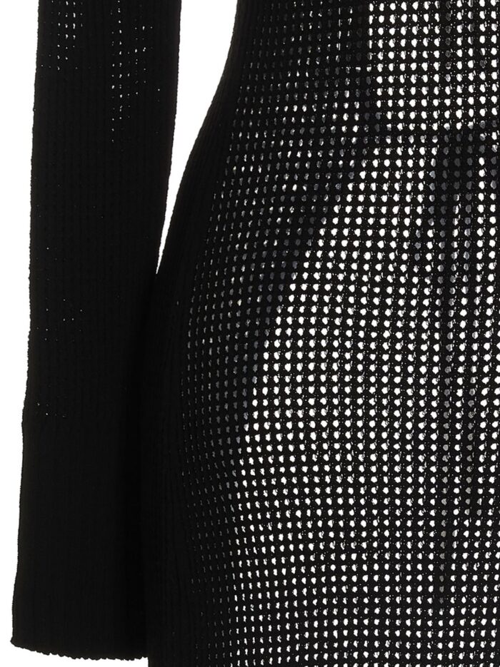 ANDREADAMO Openwork Long Cardigan