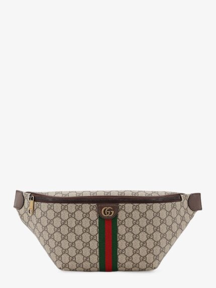 Gucci Ophidia Gg Coated Canvas Belt Bag