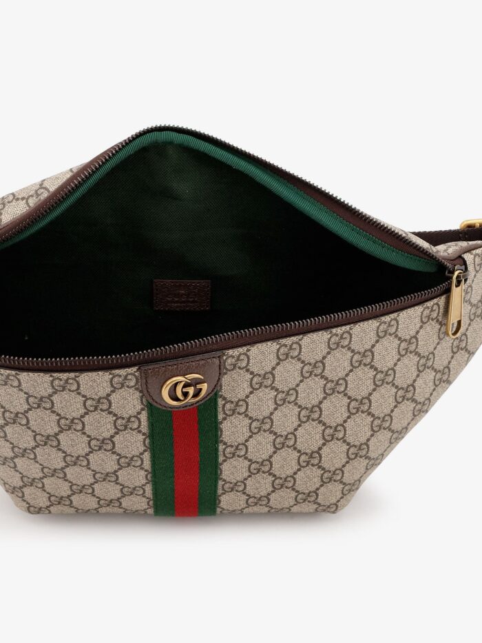 Gucci Ophidia Gg Coated Canvas Belt Bag