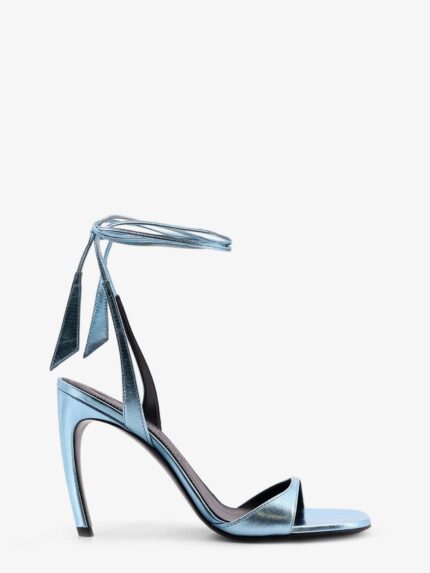 The Attico Ora Satin Sandals
