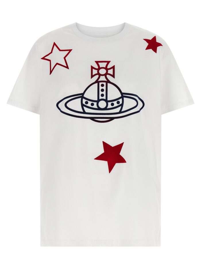vivienne westwood 'orb and stars classic' t shirt Vivienne Westwood 'Orb And Stars Classic' T-shirt