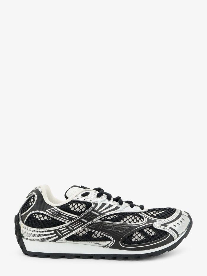 Bottega Veneta Orbit Mesh Sneakers With Rubber Inserts
