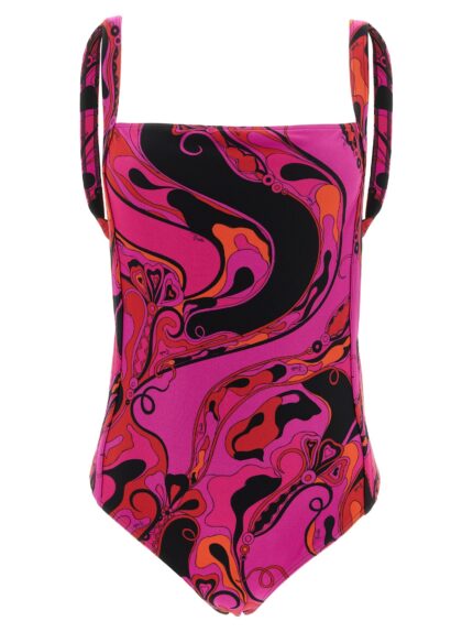 EMILIO PUCCI 'Orchidee' One-piece Swimsuit