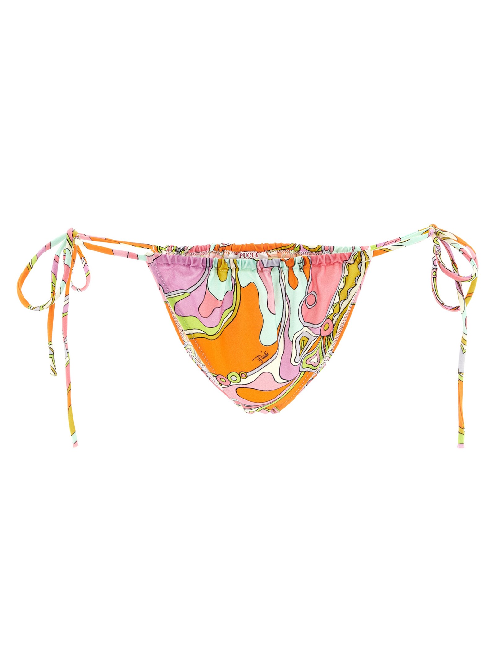 EMILIO PUCCI 'Orchidee' Print Bikini Briefs
