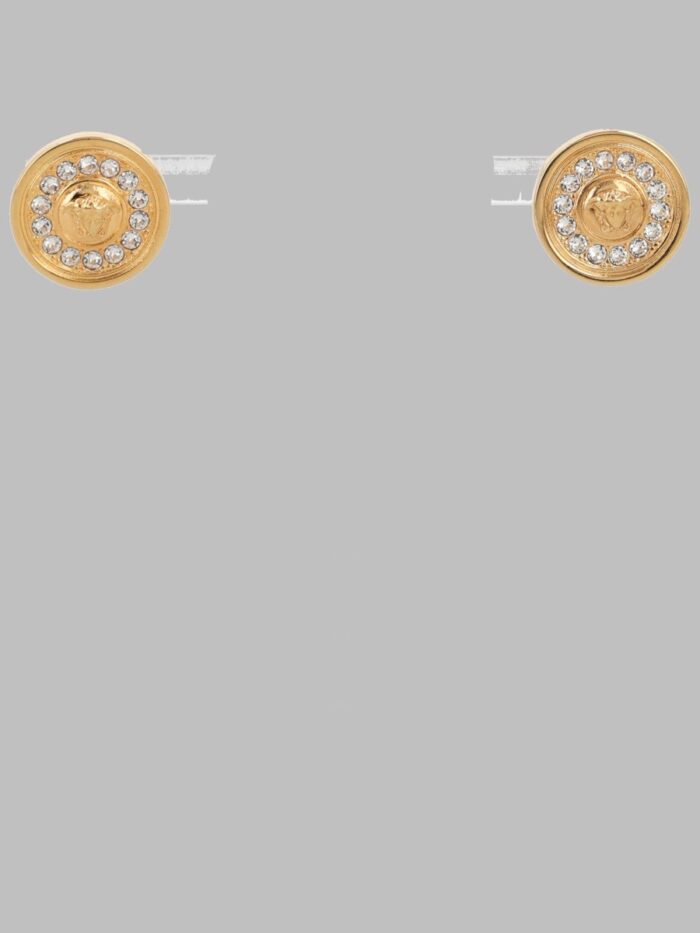 Versace Orecchini "Medusa" Con Cristalli