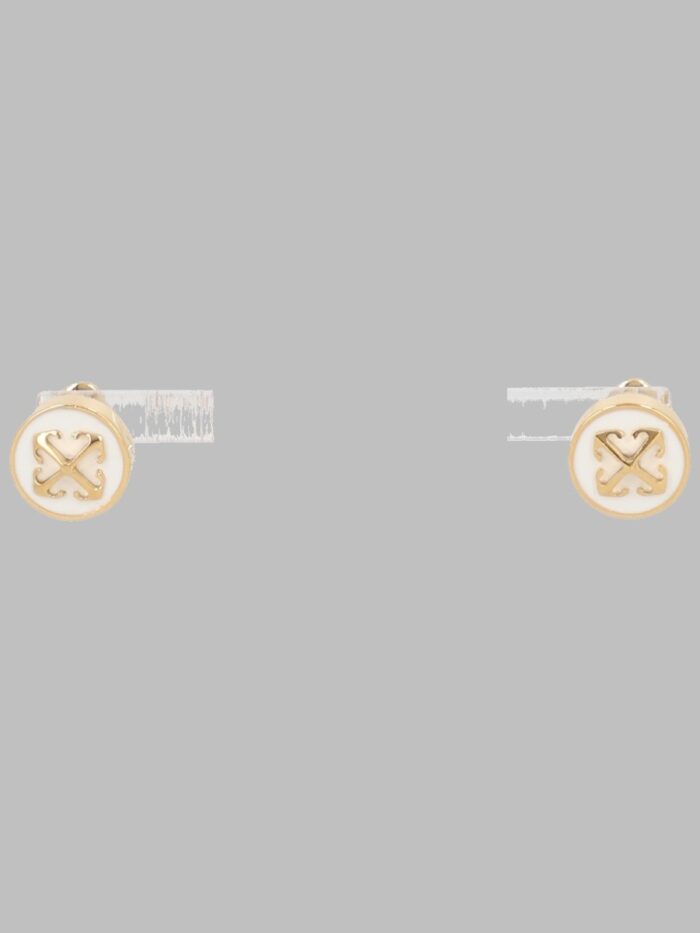 off white orecchini "round arrow" Off-white ORECCHINI "ROUND ARROW"