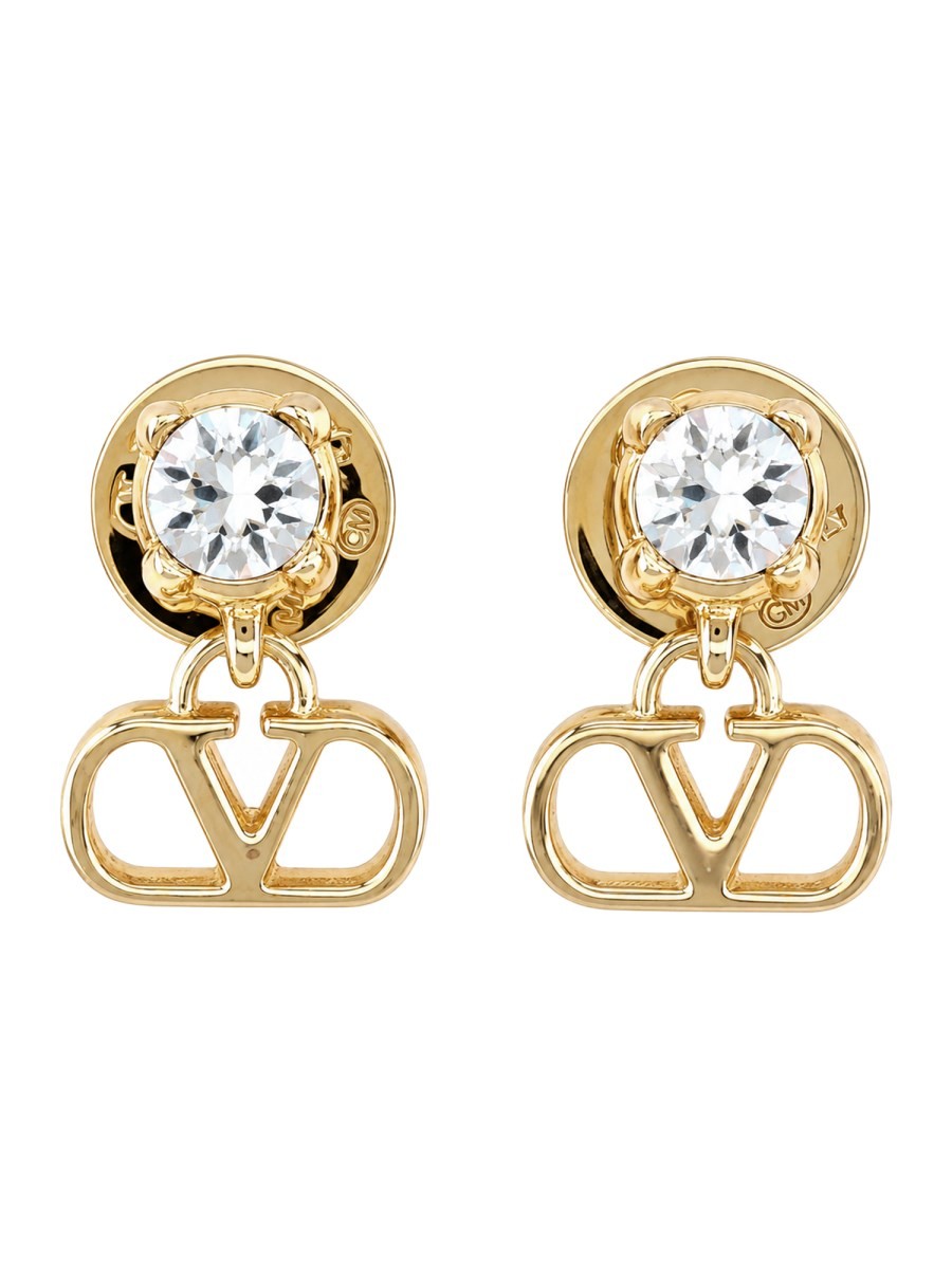 Valentino Garavani ORECCHINI "VLOGO SIGNATURE" CON STRASS