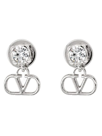 Valentino Garavani ORECCHINI "VLOGO SIGNATURE" CON STRASS