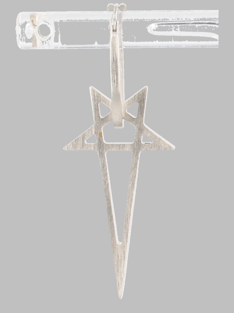 RICK OWENS ORECCHINO "PENTAGRAM"